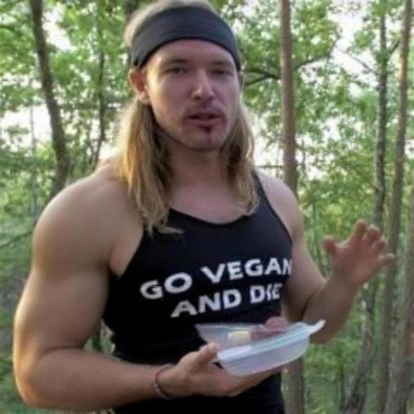 Raw tank top